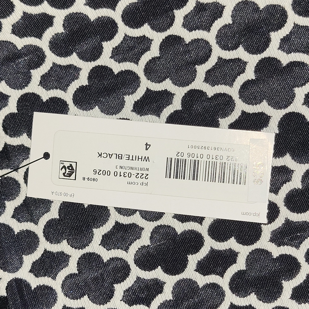 Worthington NWT black and white dress - Picture 7 of 8